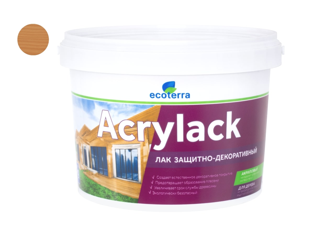 

Лак защитно-декоративный водный ECOTERRA калужница 2,5 кг /6, Серый, Лак защитно-декоративный водный ECOTERRA калужница 2,5 кг /6