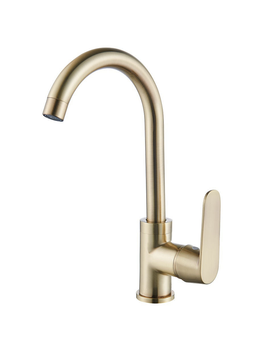 

Смеситель для кухни Diadonna D82-440118Q с высоким изливом, антикварная бронза, D82-440118Q