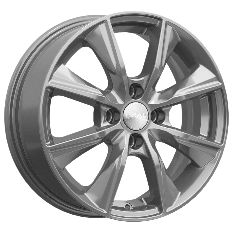 

Колесный диск 6x15/4x100 ET46 D54,1 Порту (КЛ321) графит