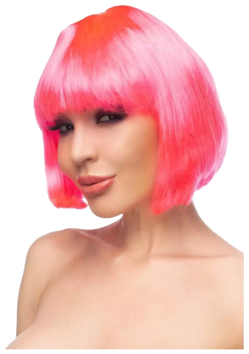 Ярко-розовый парик  Ахира  191176