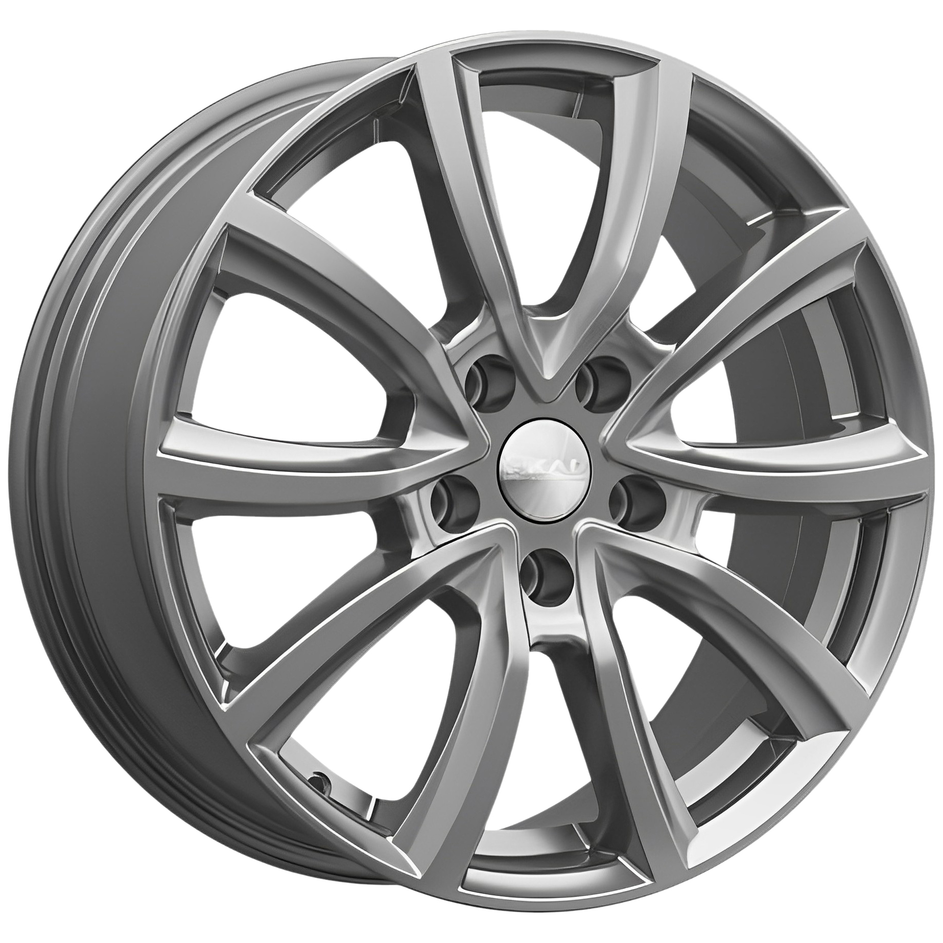 

Колесный диск 7x17/5x112 ET45 D66,6 Онтарио (КЛ216) графит