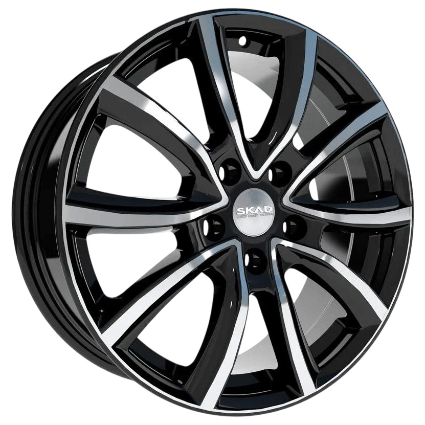 

Колесный диск 7x17/5x114,3 ET48 D67,1 Онтарио (КЛ216) Алмаз, Серебристый;черный