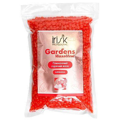 

Воск плёночный Waxellent GARDENS Hot Film Wax в гранулах Irisk (Ириск), 500гр 03 Клубника