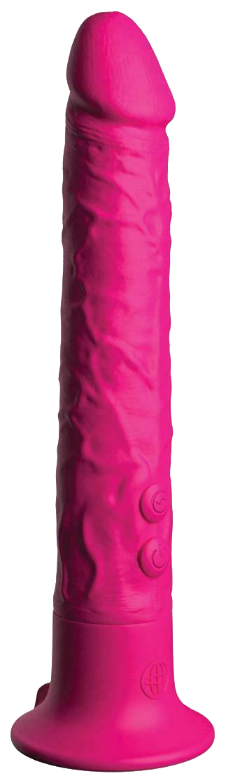 фото Ярко-розовый вибромассажер-реалистик с присоской classix wall banger 2.0 19,1 см 196042 pipedream