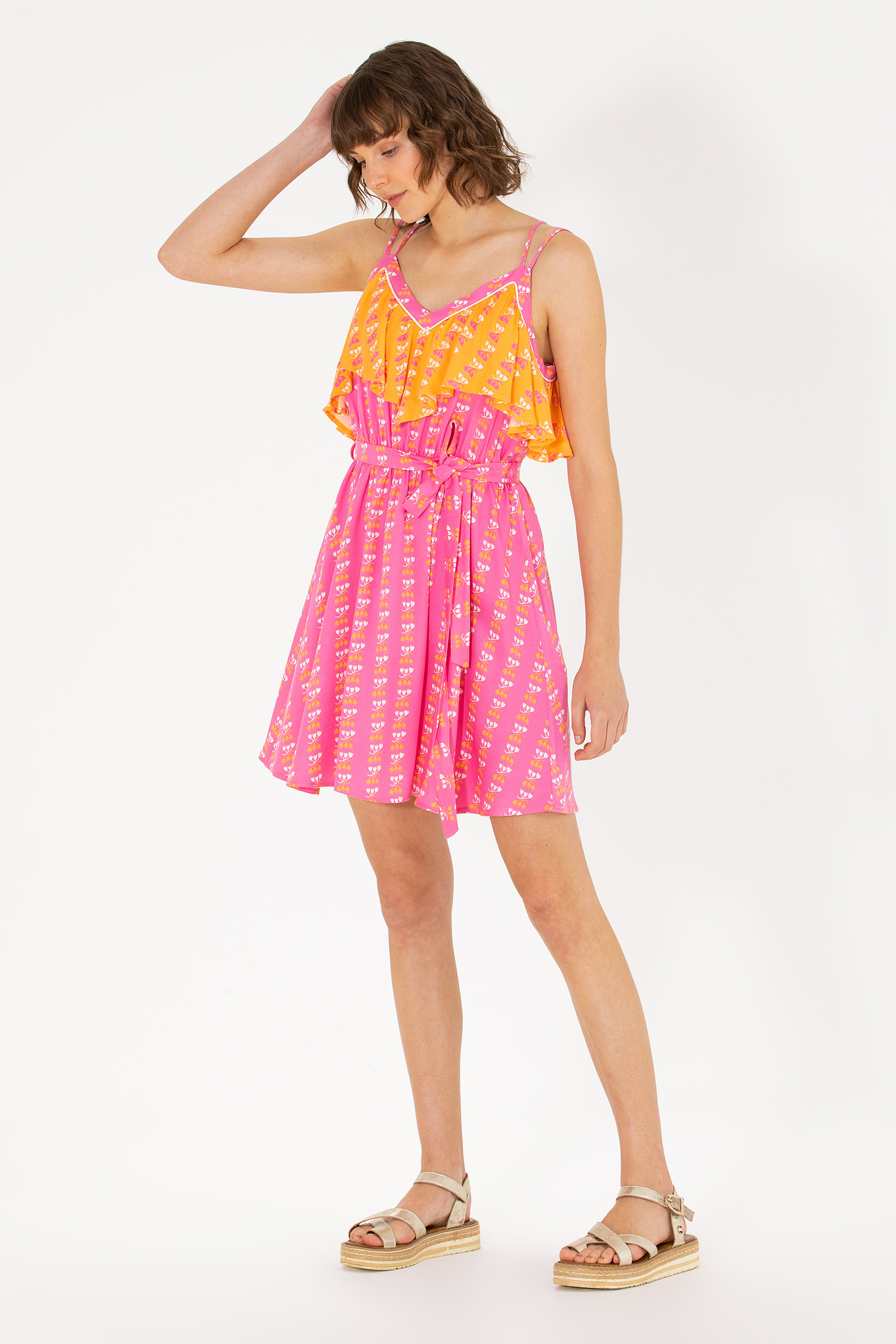 Платье женское US Polo Assn G082SZ0320AMUR розовое 36 9200₽