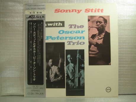 

STITT, SONNY & PETERSON, OSCAR TRIO - Sonny Stitt Sits In With The Oscar Peterson Trio