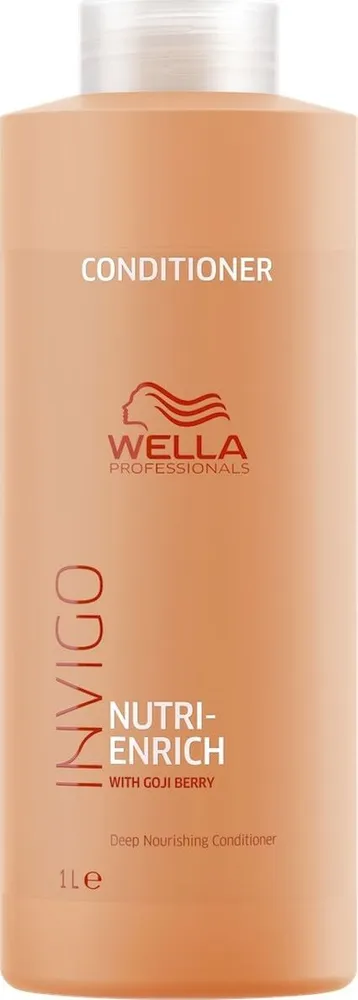Бальзам-уход Wella Invigo Nutri Enrich WEL-634555 питательный, 1000 мл wella professionals бальзам обновляющий легкий elements 200 мл