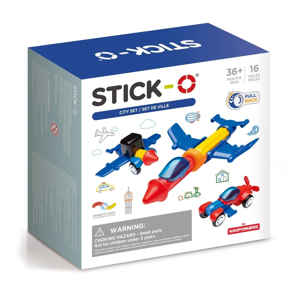 фото Конструктор city set stick-o