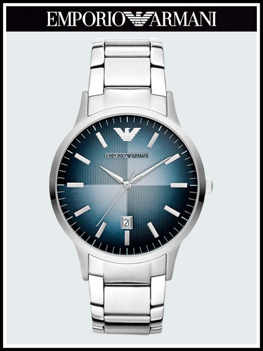 

Наручные часы мужские Emporio Armani A2472R серебристые, A2472R