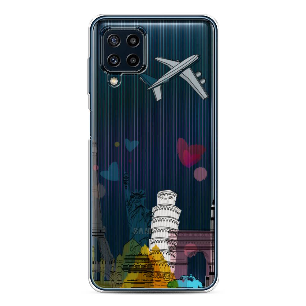 

Чехол Awog на Samsung Galaxy M32 / Самсунг M32 "Самолет путешествий", Разноцветный, 2103550-10