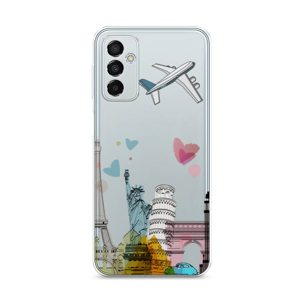 

Чехол Awog на Samsung Galaxy M23 5G / Самсунг M23 5G "Самолет путешествий", Разноцветный, 2105550-10
