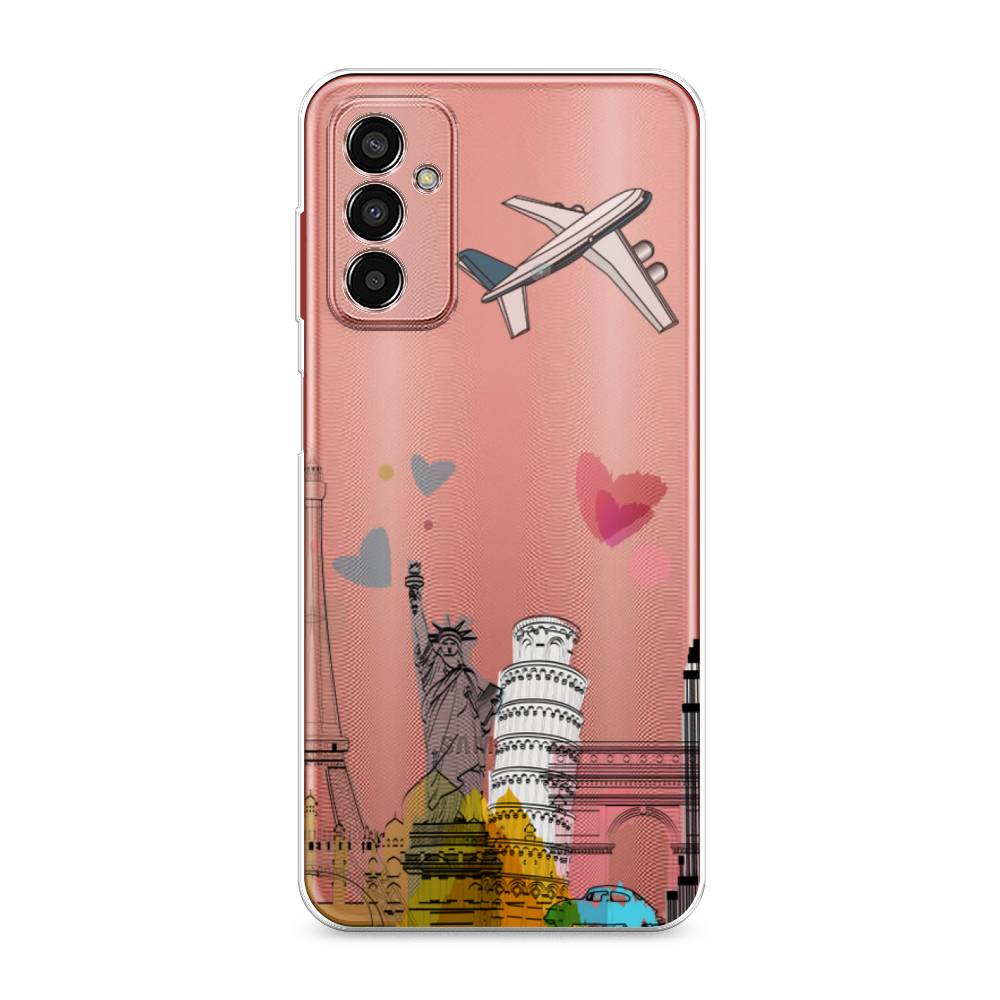 

Чехол Awog на Samsung Galaxy M13 / Самсунг M13 "Самолет путешествий", Разноцветный, 2106850-10