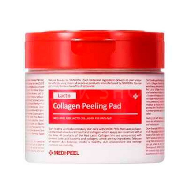 Пилинг-пэды с лактобактериями MEDI-PEEL Red Lacto Collagen Peeling Pad