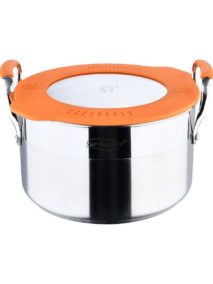 

Кастрюля BERGNER SG-9618 со стеклянной крышкой 24см