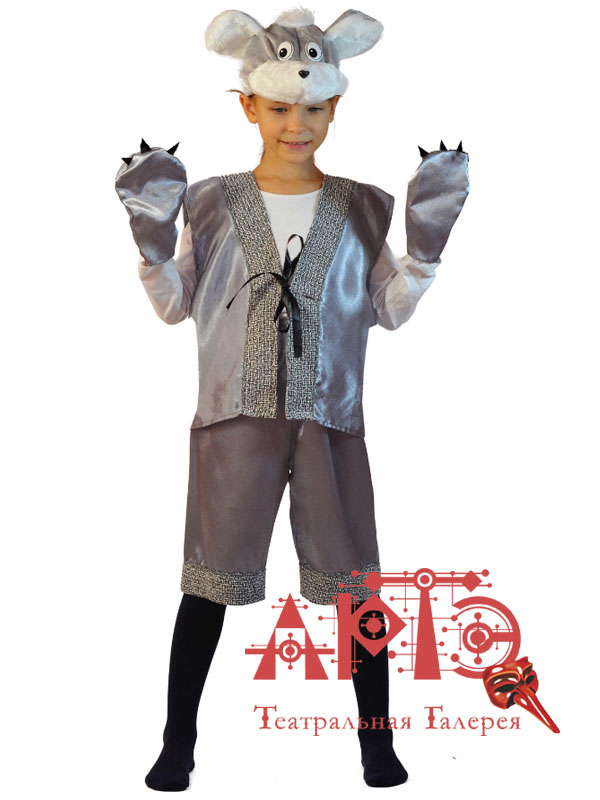 

Костюм "Мышонок" (Цв: Серый Размер: 28), M-0105
