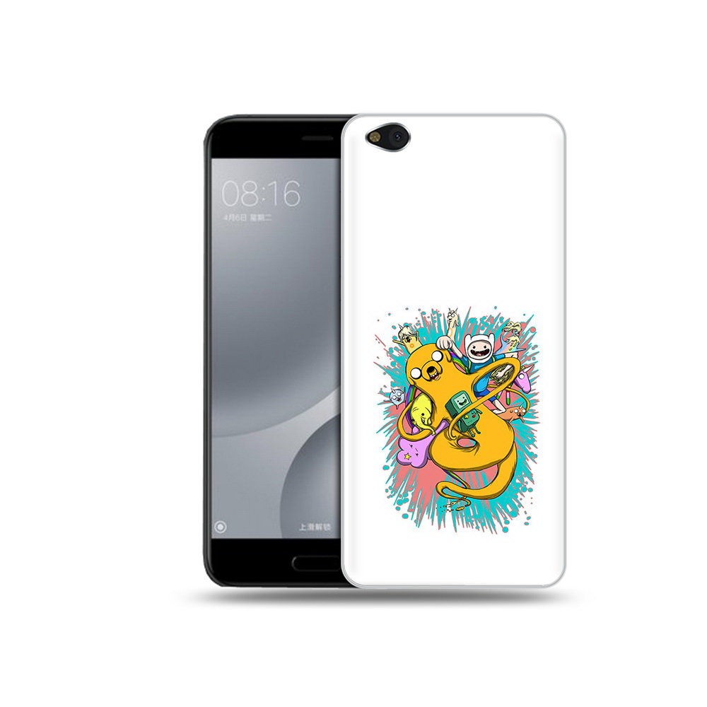 

Чехол MyPads Tocco для Xiaomi Mi 5C время приключений рисунок (PT61938.328.276), Прозрачный, Tocco