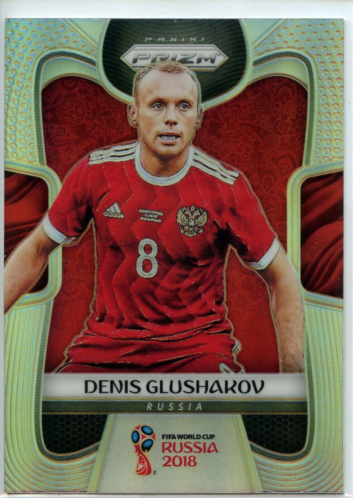 

Panini prizm fifa world cup russia 2018 - #168 denis glushakov