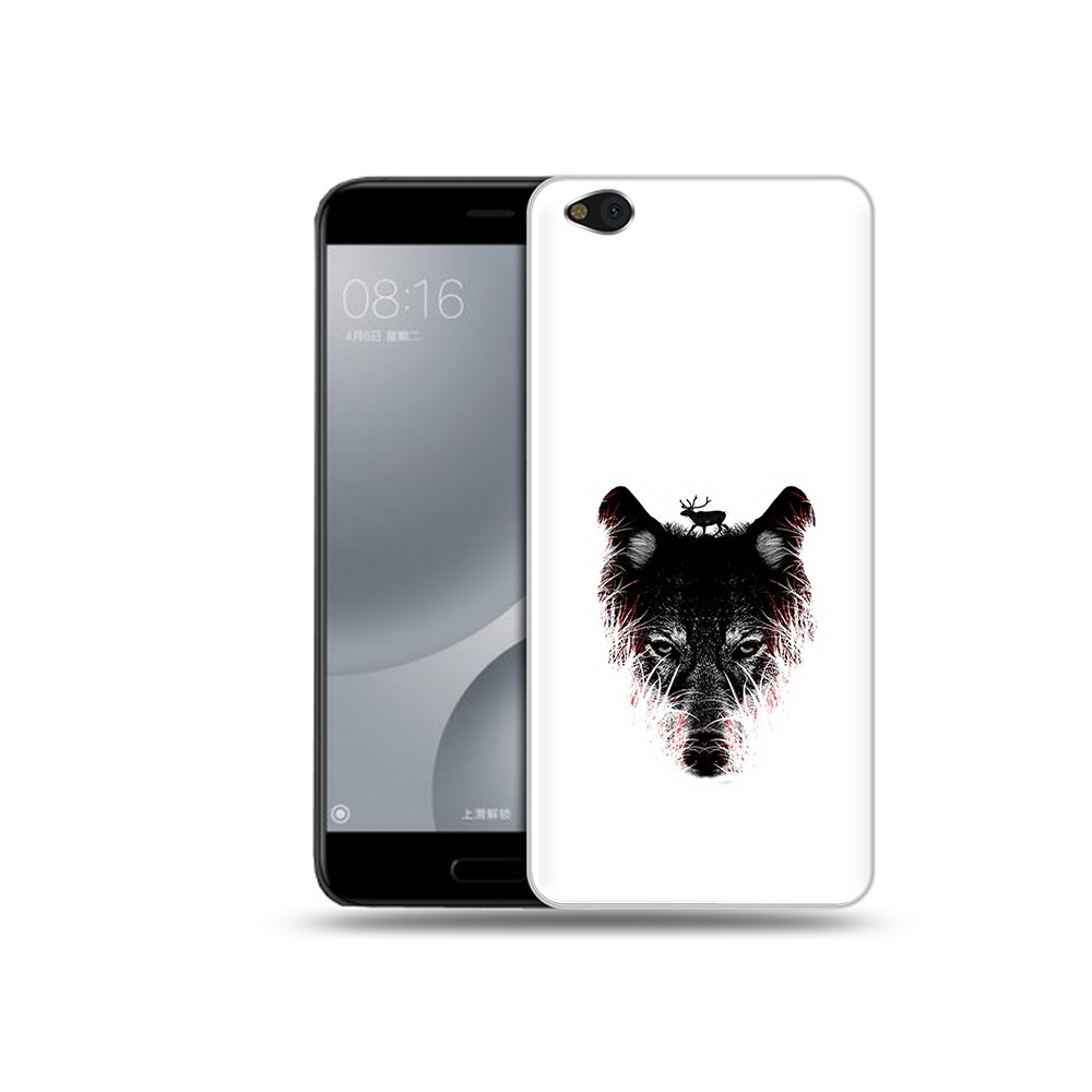 

Чехол MyPads Tocco для Xiaomi Mi 5C волк в траве (PT61938.328.267), Прозрачный, Tocco