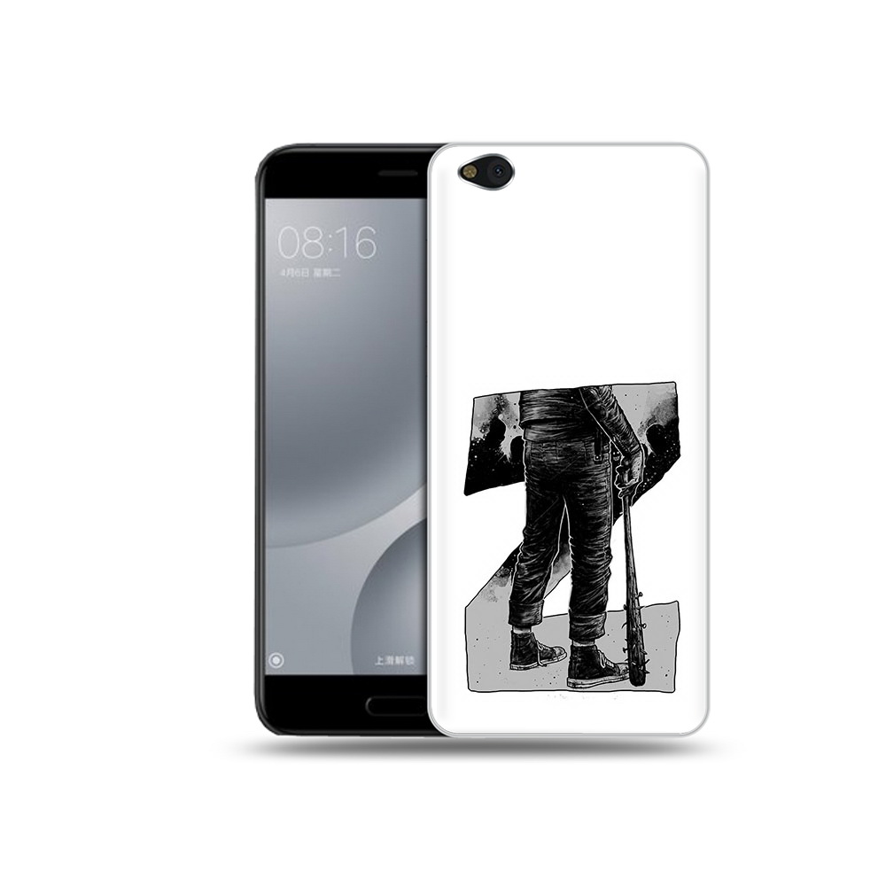 

Чехол MyPads Tocco для Xiaomi Mi 5C воин черно белый (PT61938.328.265), Tocco