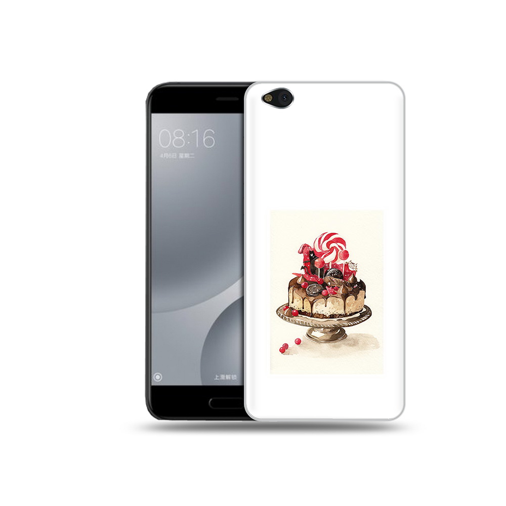 

Чехол MyPads Tocco для Xiaomi Mi 5C вкусный торт (PT61938.328.262), Прозрачный, Tocco