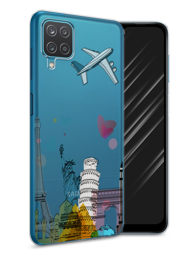 

Чехол Awog на Samsung Galaxy A12 / Самсунг A12 "Самолет путешествий", Разноцветный, 2101650-10