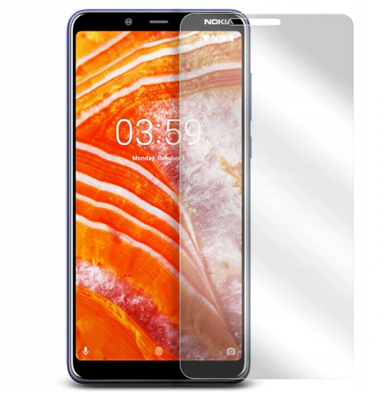 Защитная пленка MyPads для телефона Nokia 3.1 Plus + глянцевая