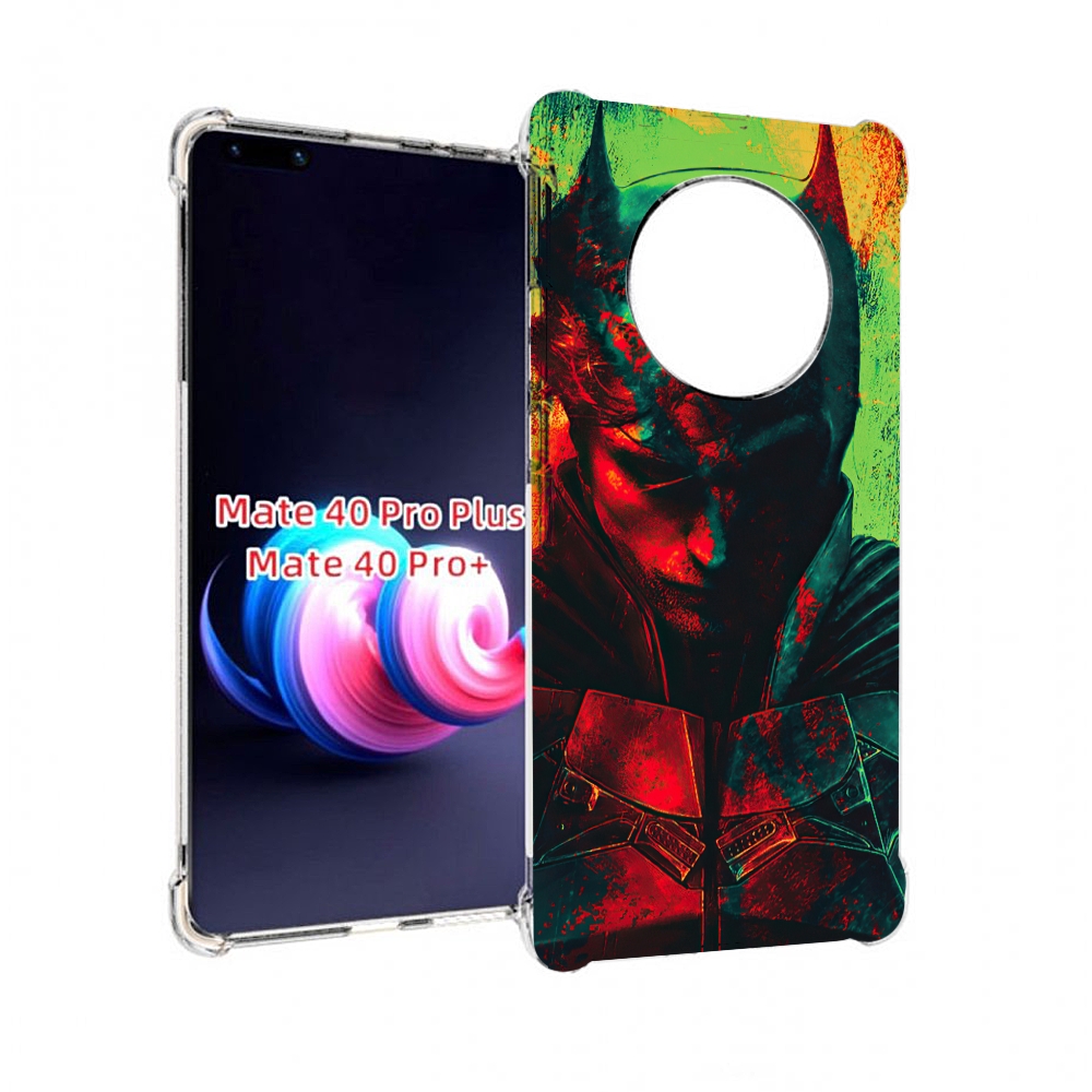 

Чехол MyPads The Batman для Huawei Mate 40 Pro+ Plus, Прозрачный, Tocco