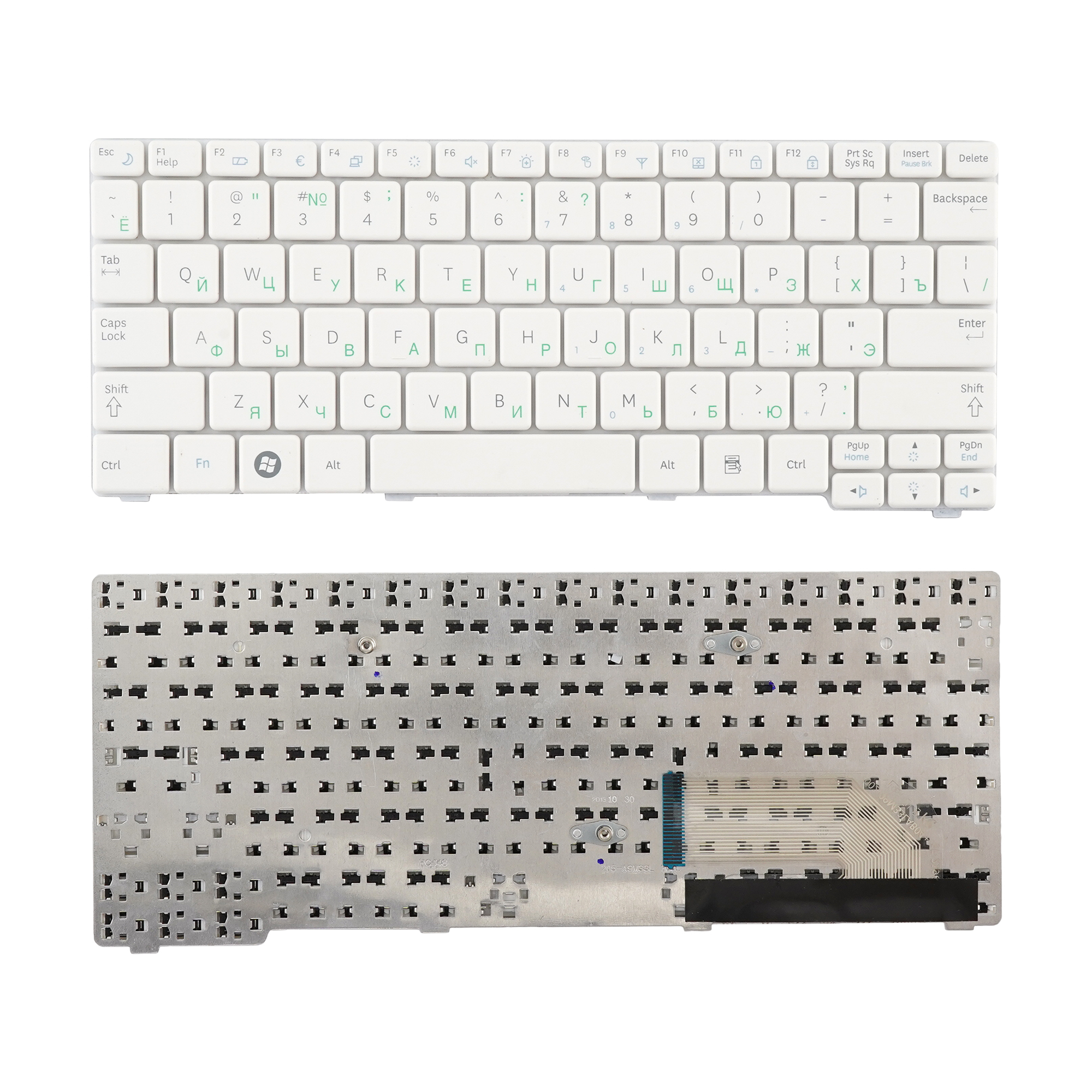 

Клавиатура Azerty для ноутбука Samsung N140/ N150/ N102 белая, BA59-02686D