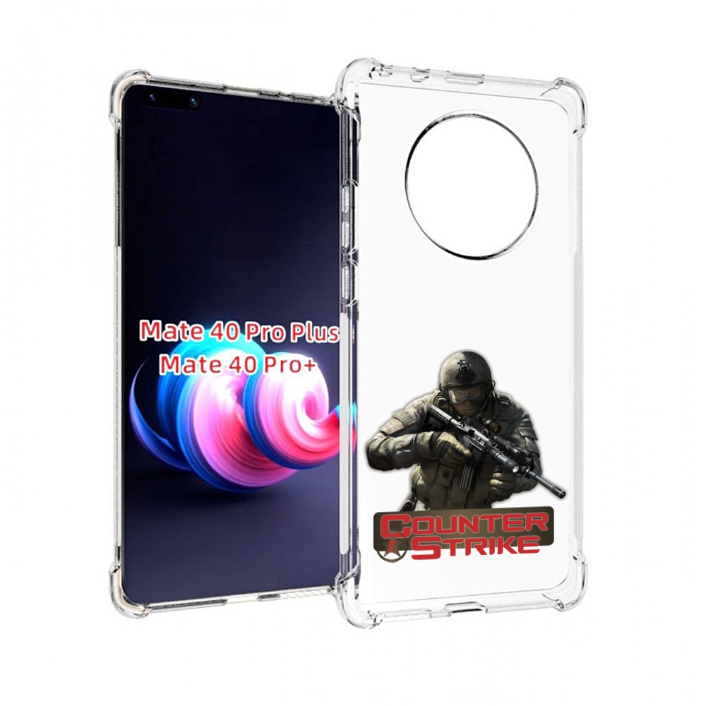 

Чехол MyPads Контра для Huawei Mate 40 Pro+ Plus, Прозрачный, Tocco