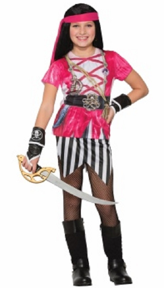 фото Костюм forum novelties розовая рубашка отважной пиратки l (10-12 лет)