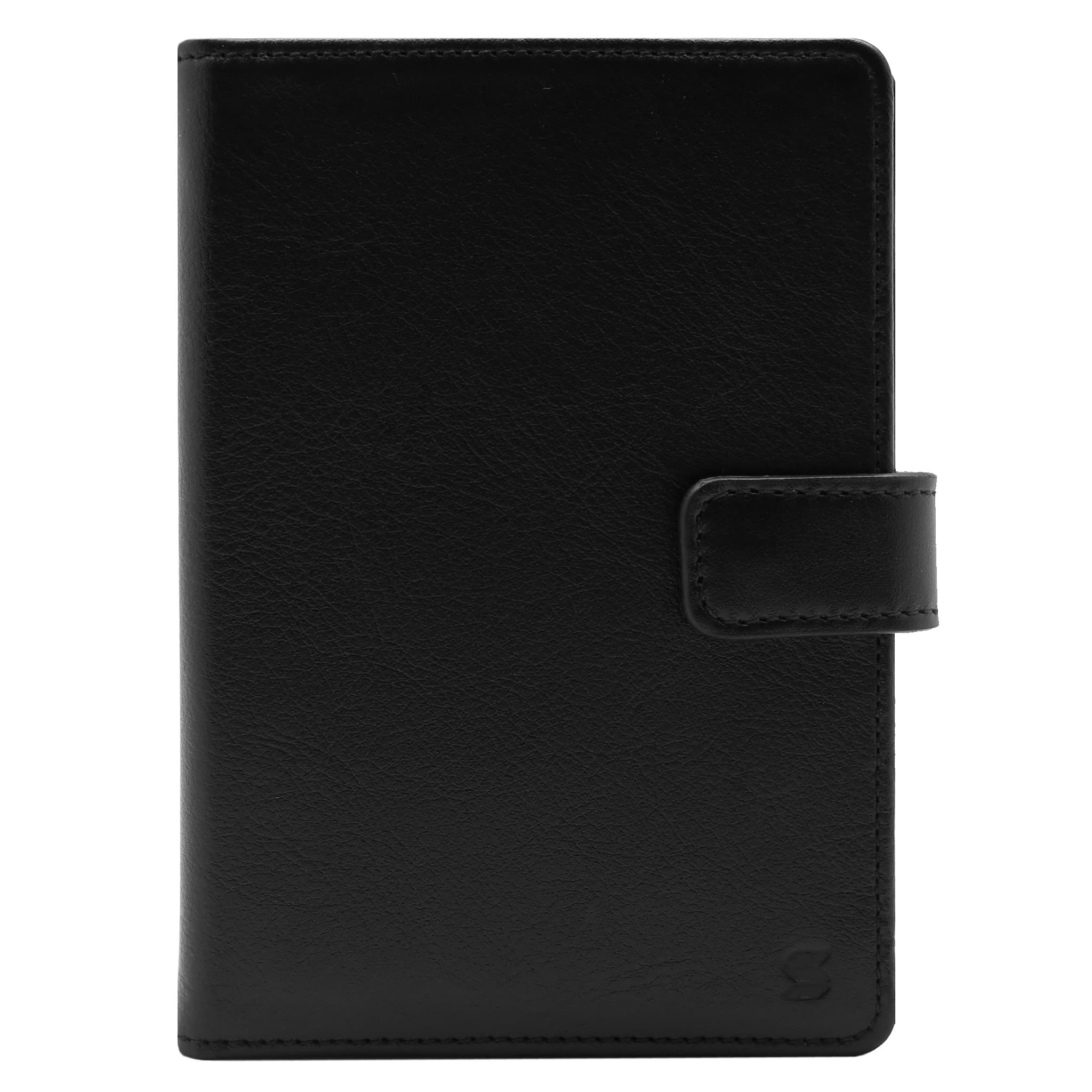 

Обложка для автодокументов мужская Soltan 051 01 01, черный, 051 01 01