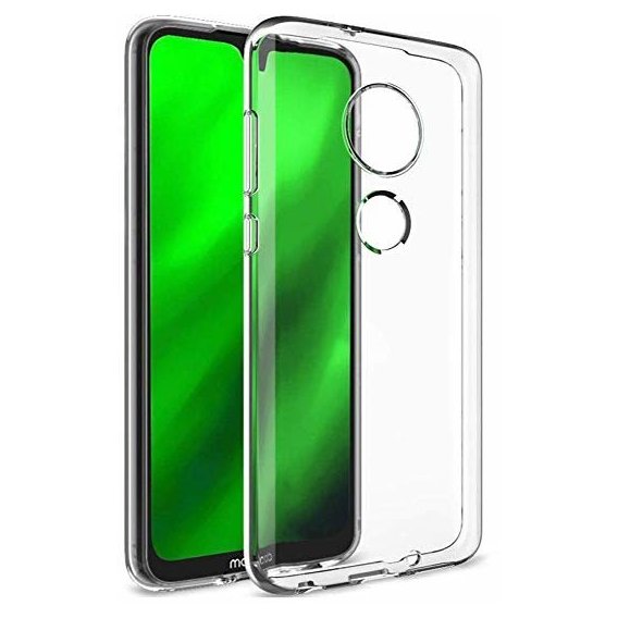 

Чехол панель накладка MyPads для Moto G7 Power с защитными заглушками и защитой боковых кн, Прозрачный