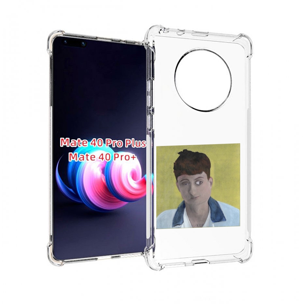 

Чехол MyPads Stay Ugly Boulevard Depo для Huawei Mate 40 Pro+ Plus, Прозрачный, Tocco