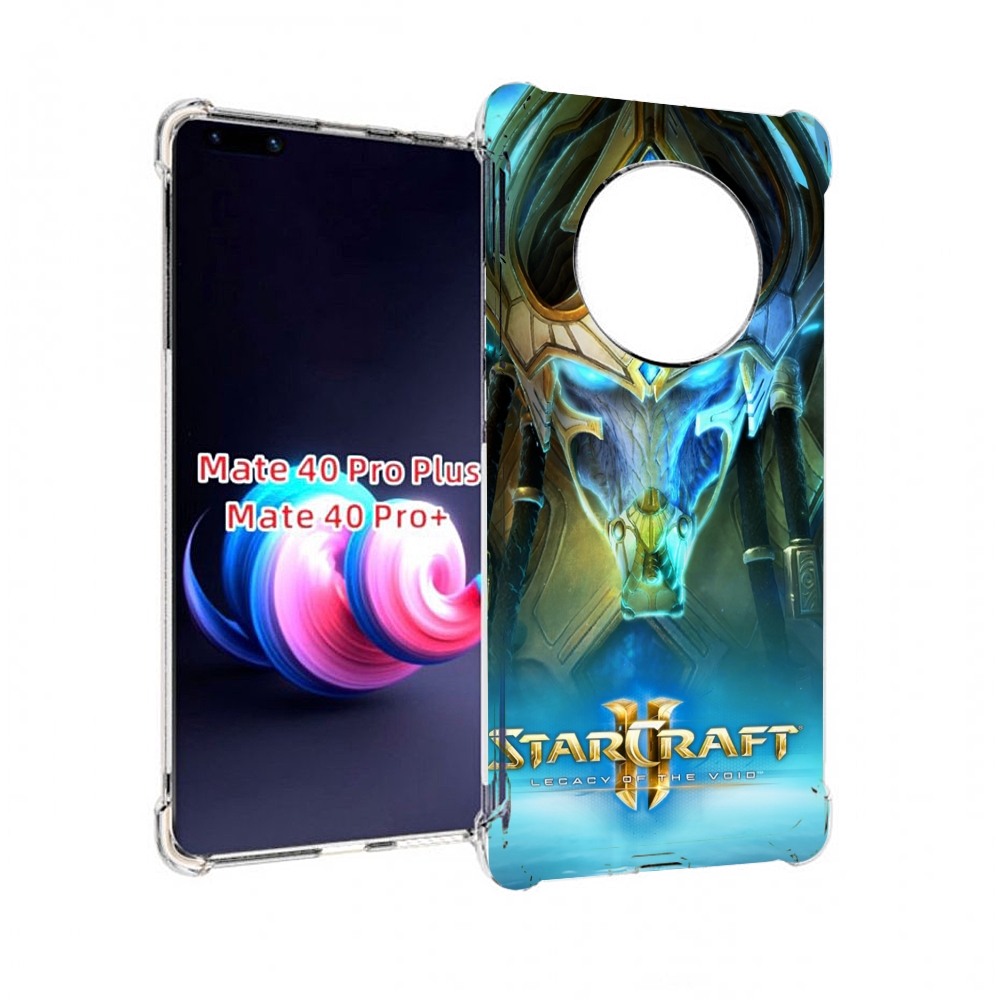 

Чехол MyPads StarCraft II Legacy of the Void для Huawei Mate 40 Pro+ Plus, Прозрачный, Tocco