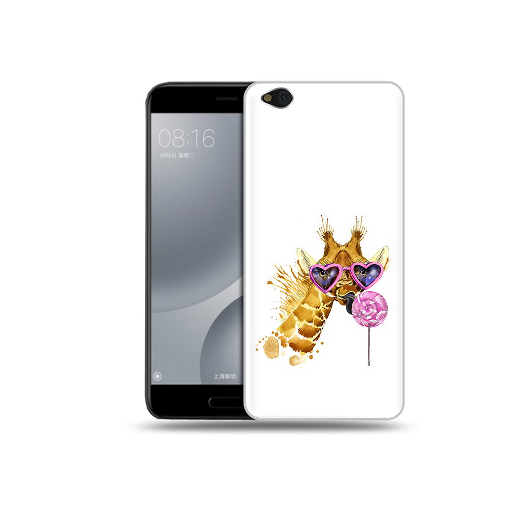 

Чехол MyPads Tocco для Xiaomi Mi 5C акварельный жираф (PT61938.328.217), Прозрачный, Tocco