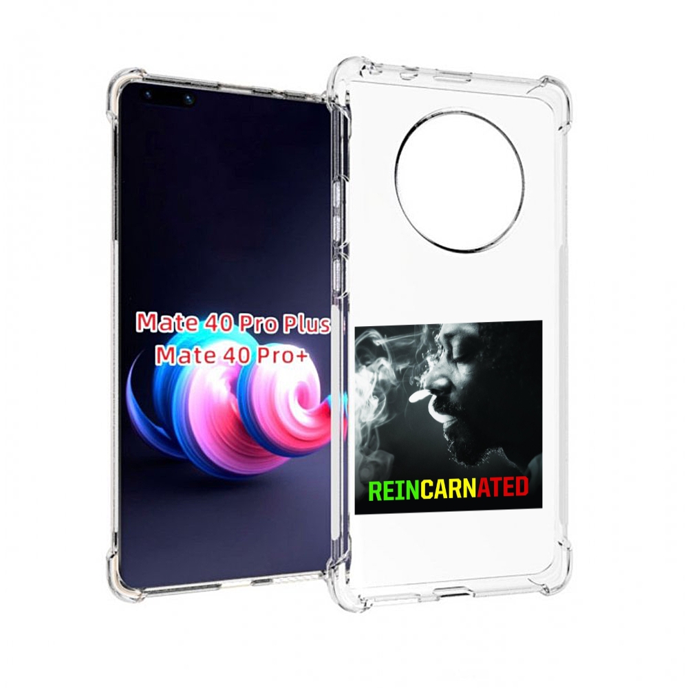

Чехол MyPads Snoop Dogg REINCARNATED для Huawei Mate 40 Pro+ Plus, Прозрачный, Tocco