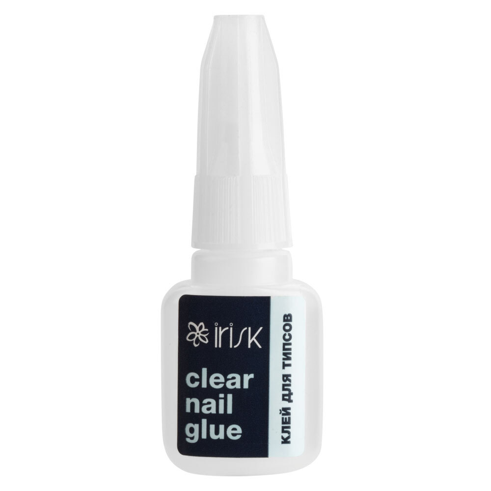 Клей для типсов Irisk Clear Nail Glue, 10 г amorus 2pcs set full glue anti scratch hd clear tempered glass screen protector for iphone 12 pro max 6 7 inch