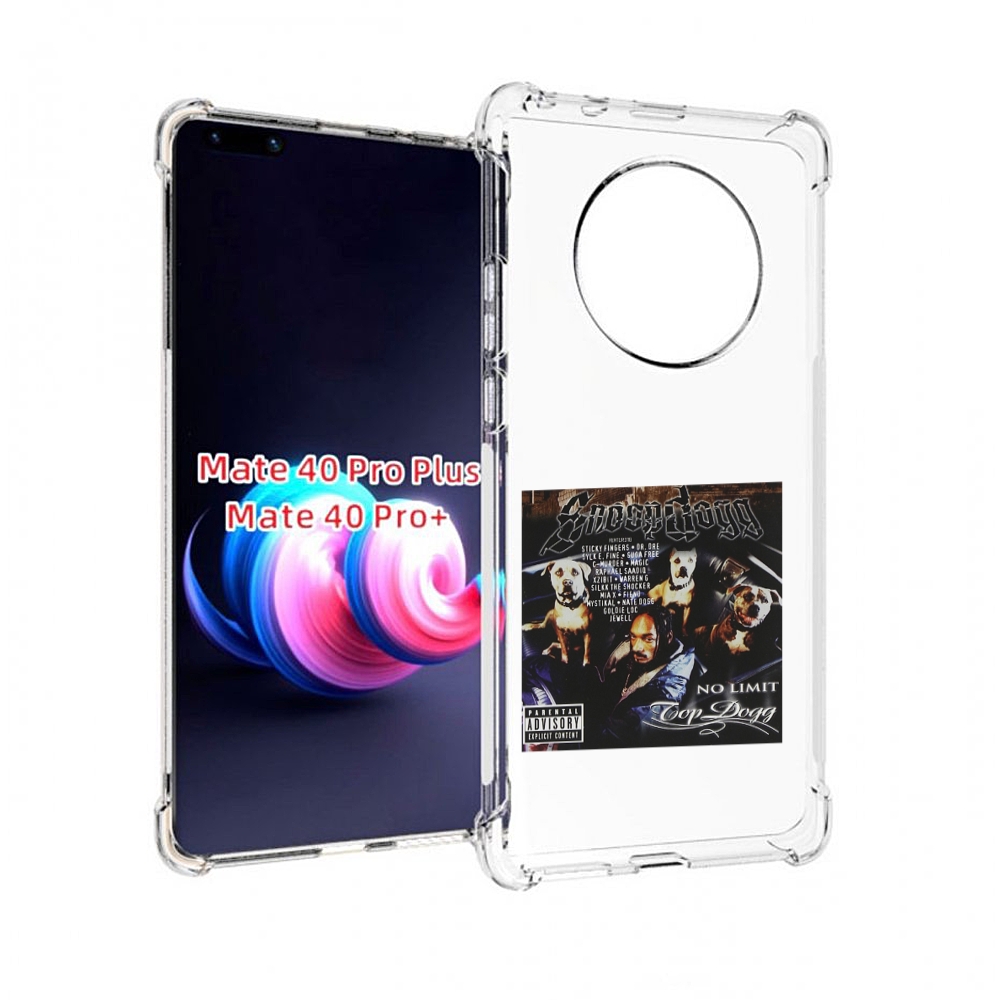

Чехол MyPads Snoop Dogg NO LIMIT TOP DOGG для Huawei Mate 40 Pro+ Plus, Прозрачный, Tocco