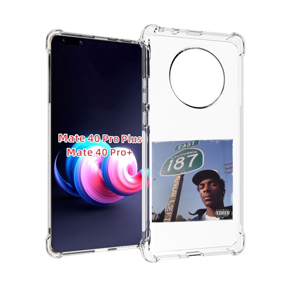 

Чехол MyPads Snoop Dogg NEVA LEFT для Huawei Mate 40 Pro+ Plus, Прозрачный, Tocco