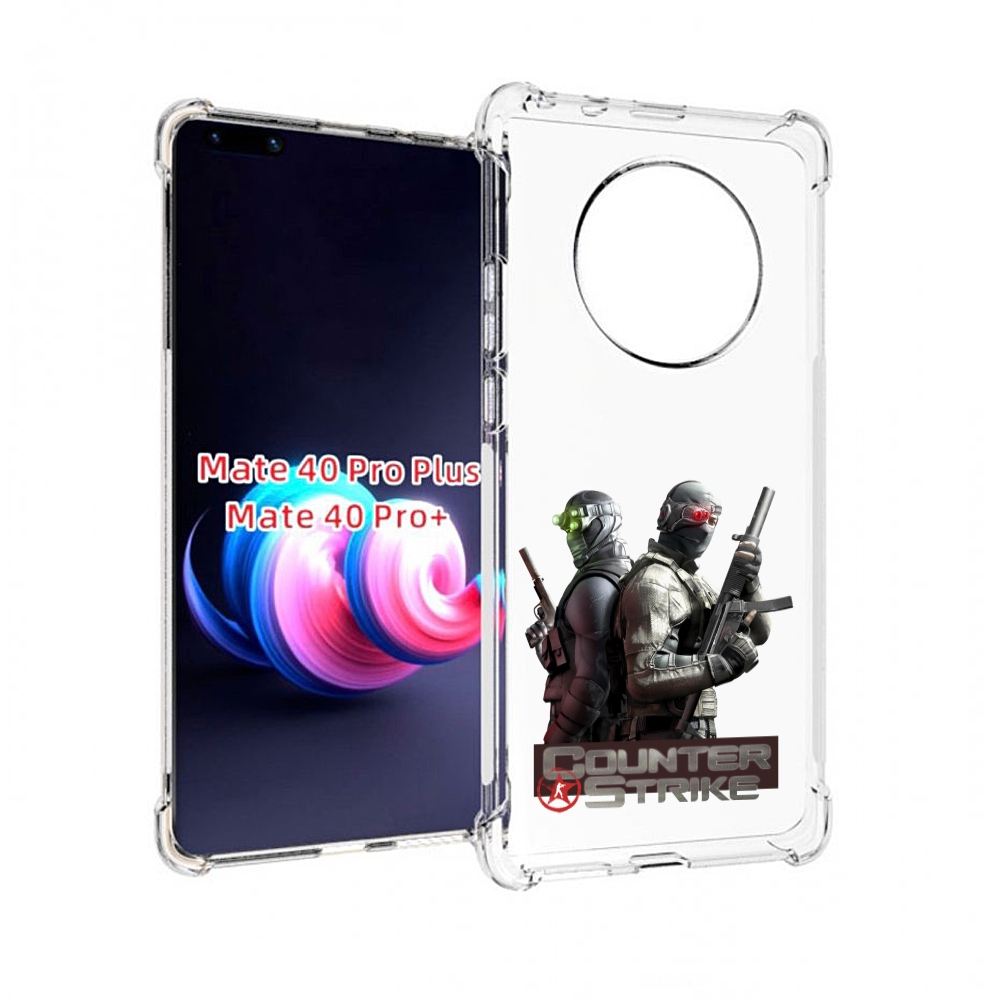 

Чехол MyPads КС для Huawei Mate 40 Pro+ Plus, Прозрачный, Tocco