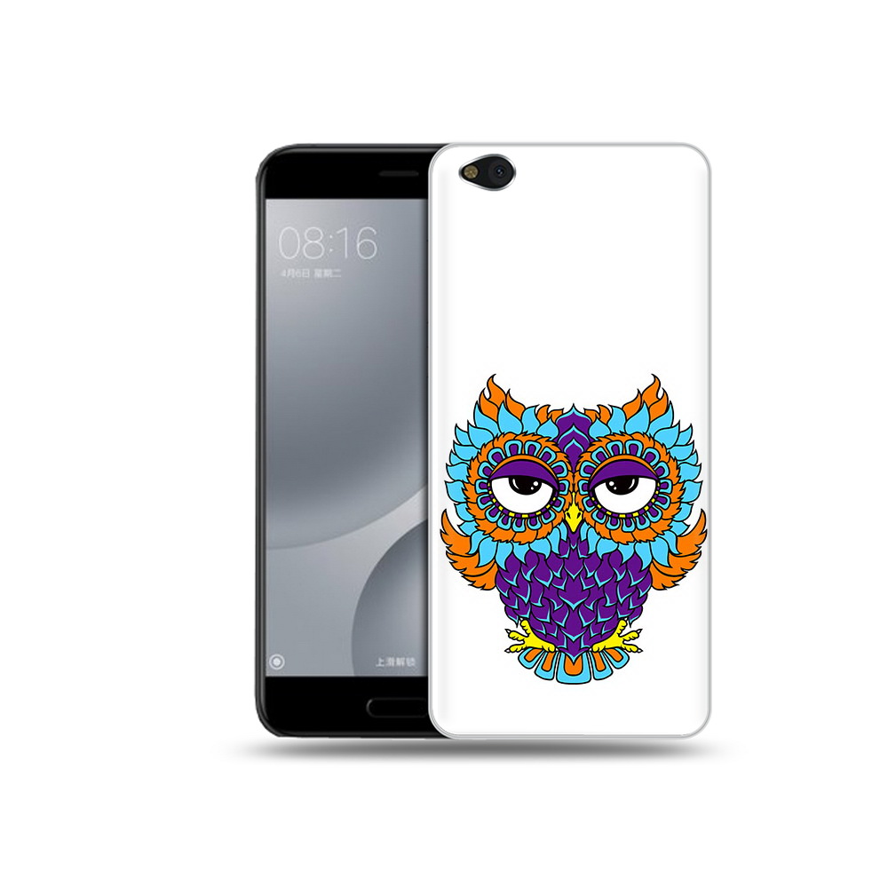 

Чехол MyPads Tocco для Xiaomi Mi 5C Цветная сова (PT61938.328.198), Прозрачный, Tocco