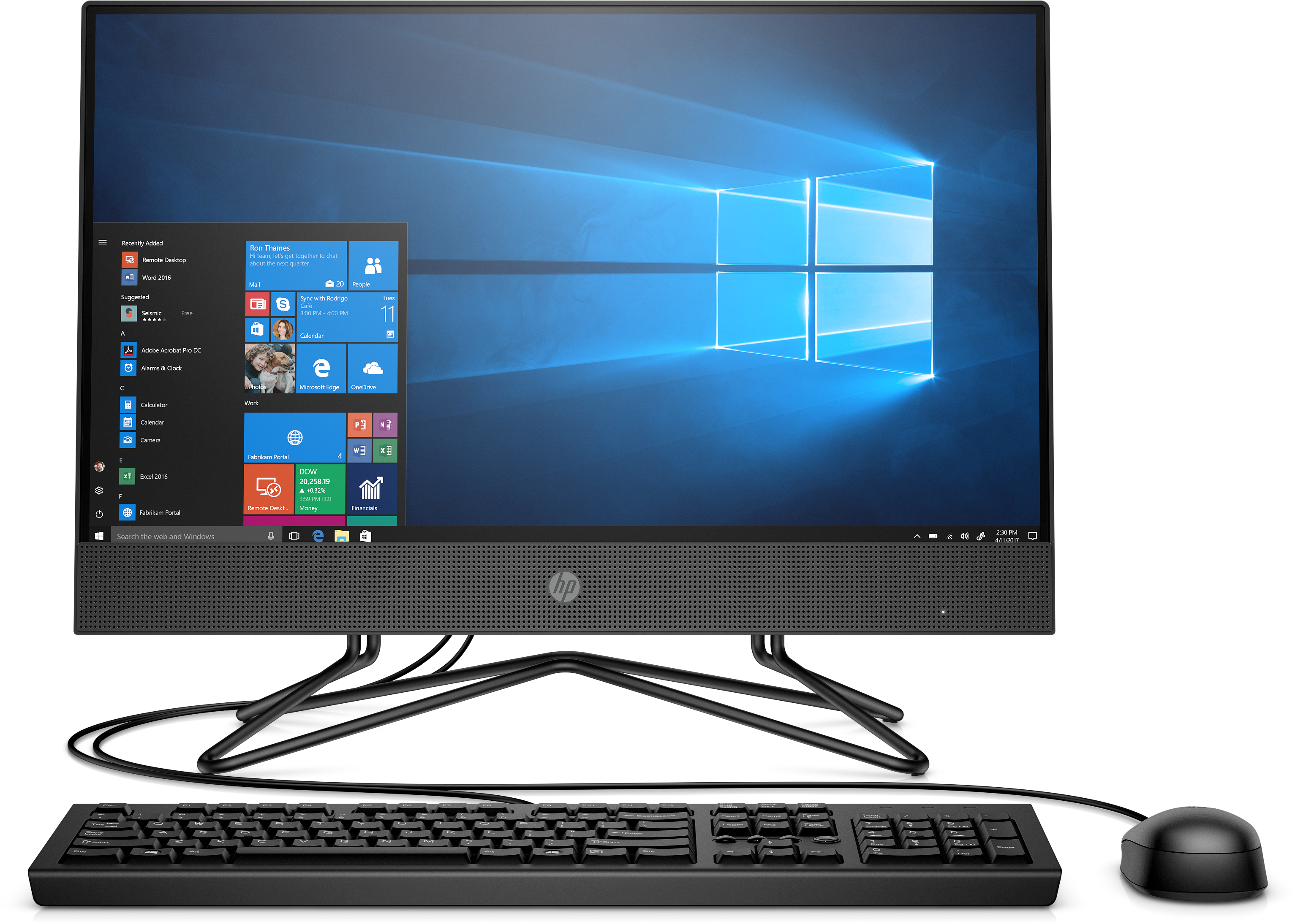 

Моноблок HP 205 G4 black 2T8H0ES