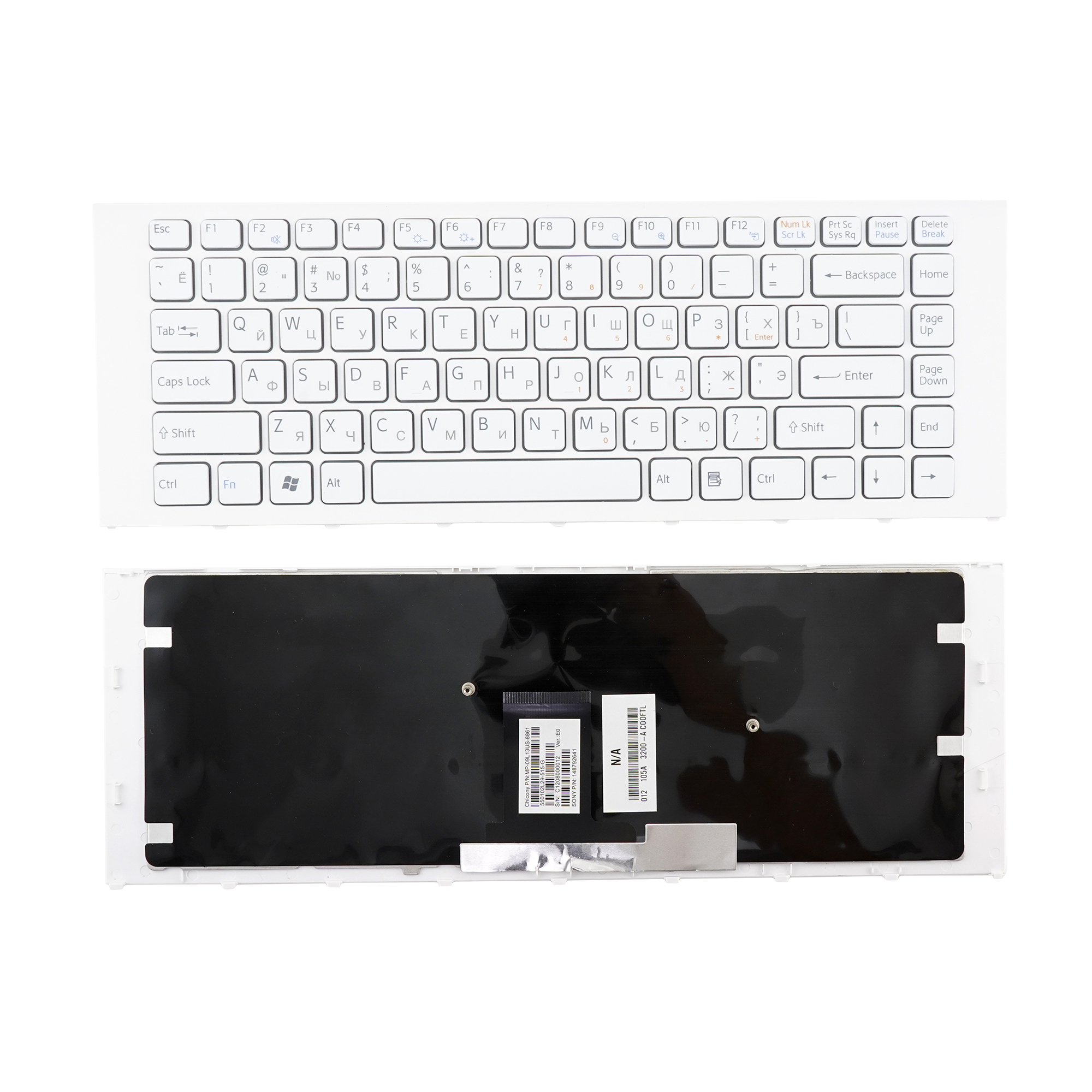 

Клавиатура Azerty для ноутбука Sony Sony Vaio VPCEA, VPC-EA, VPCY2, V081678F