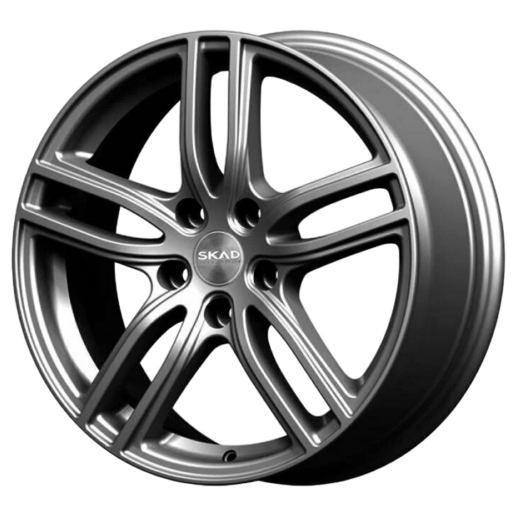 

Колесный диск 7x17/5x114,3 ET48,5 D67,1 Брайтон (КЛ311) графит
