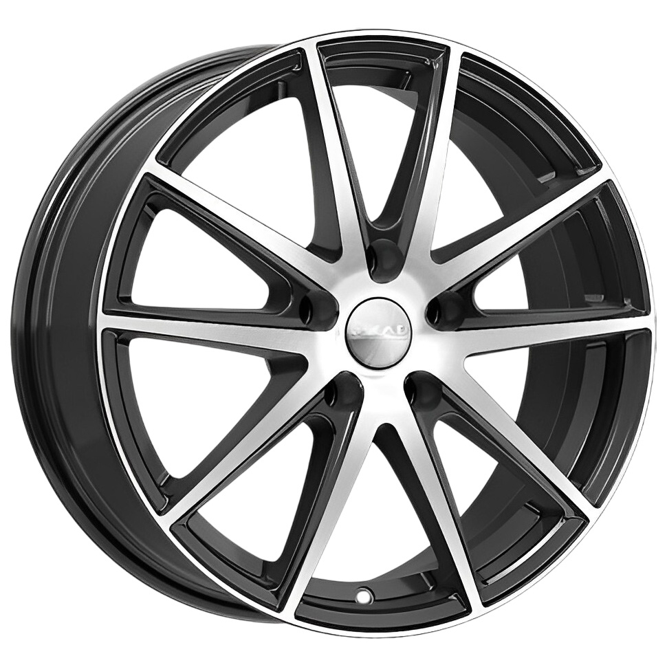 

Колесный диск 7x17/5x114,3 ET40 D66,1 Амстердам (КЛ284) Алмаз, Серебристый;черный
