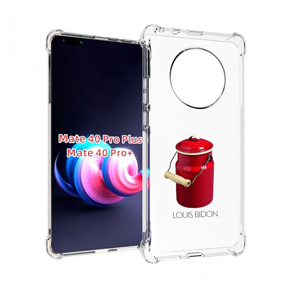 

Чехол MyPads Louis-bidon для Huawei Mate 40 Pro+ Plus, Прозрачный, Tocco