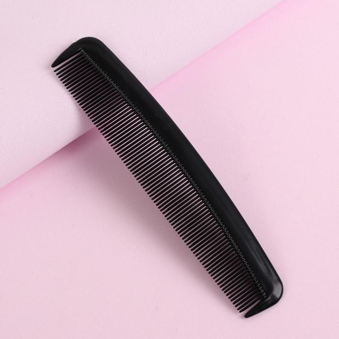 Расчёска, цвет чёрный (12 шт) планшет обучающий магнитное рисование 120 отверстий 5 карточек чёрный