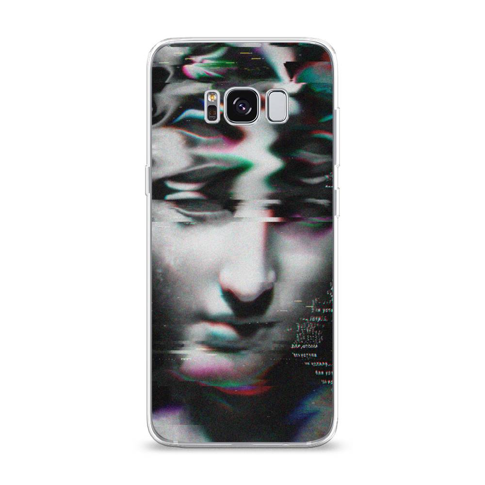 

Чехол Awog на Samsung Galaxy S8 "Glitch Art", Серый, 24750-9