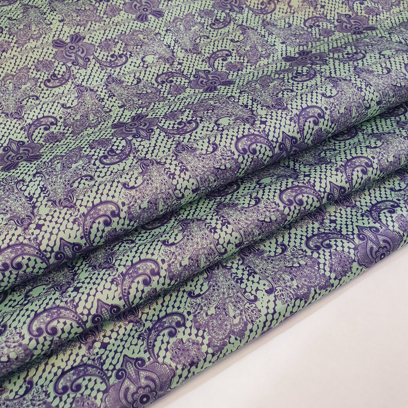 Ткань для шитья Nteks, плащевая, цвет узоры, отрез 100*145см.