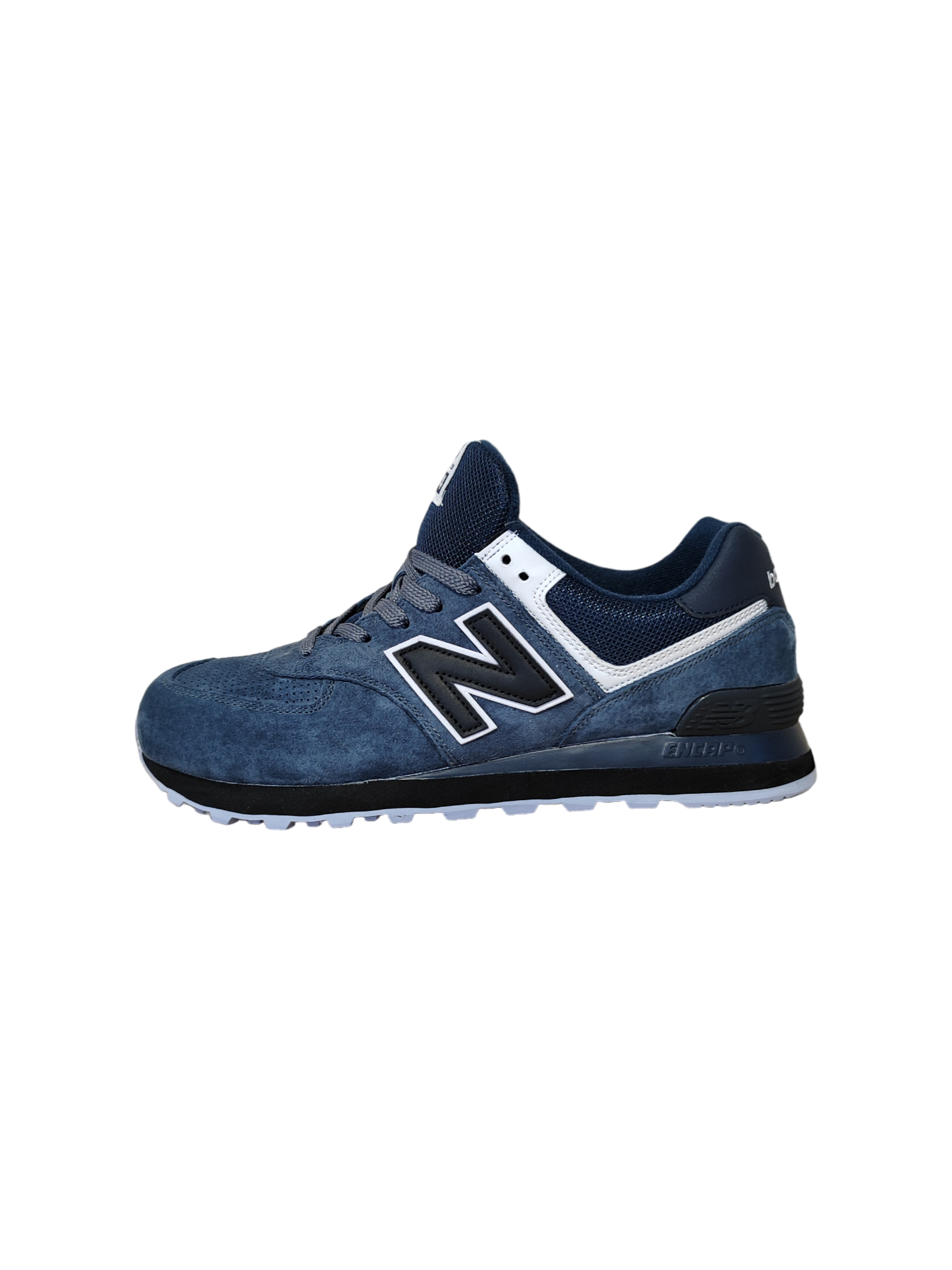 

Кроссовки мужские New Balance 574 синие 41.5 EU, Синий, 574